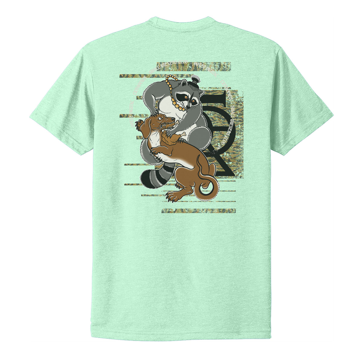 Weenie Raccoon Fight Tee