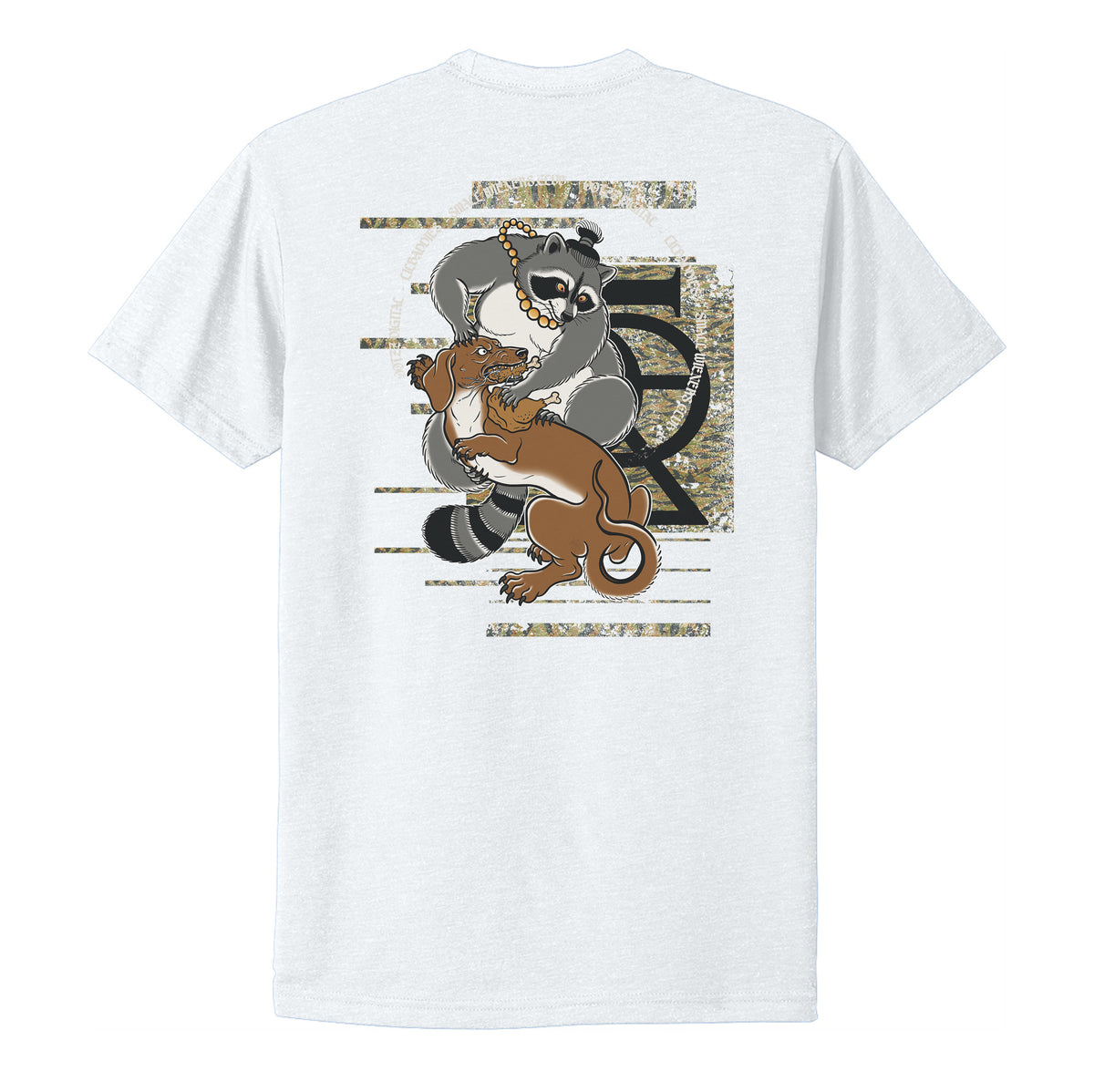 Weenie Raccoon Fight Tee