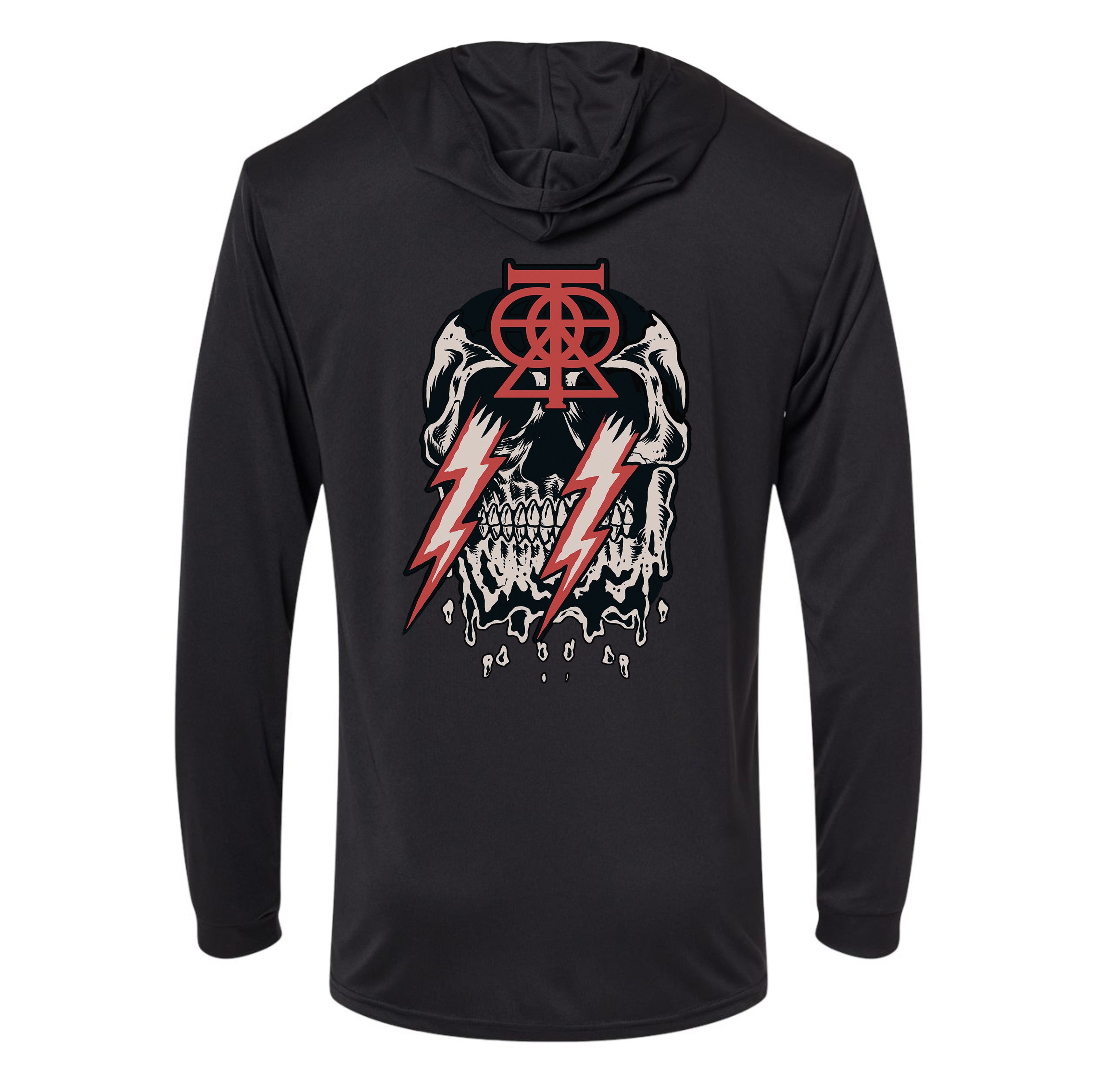 OG Ootzz Skull Performance Hooded Long Sleeve