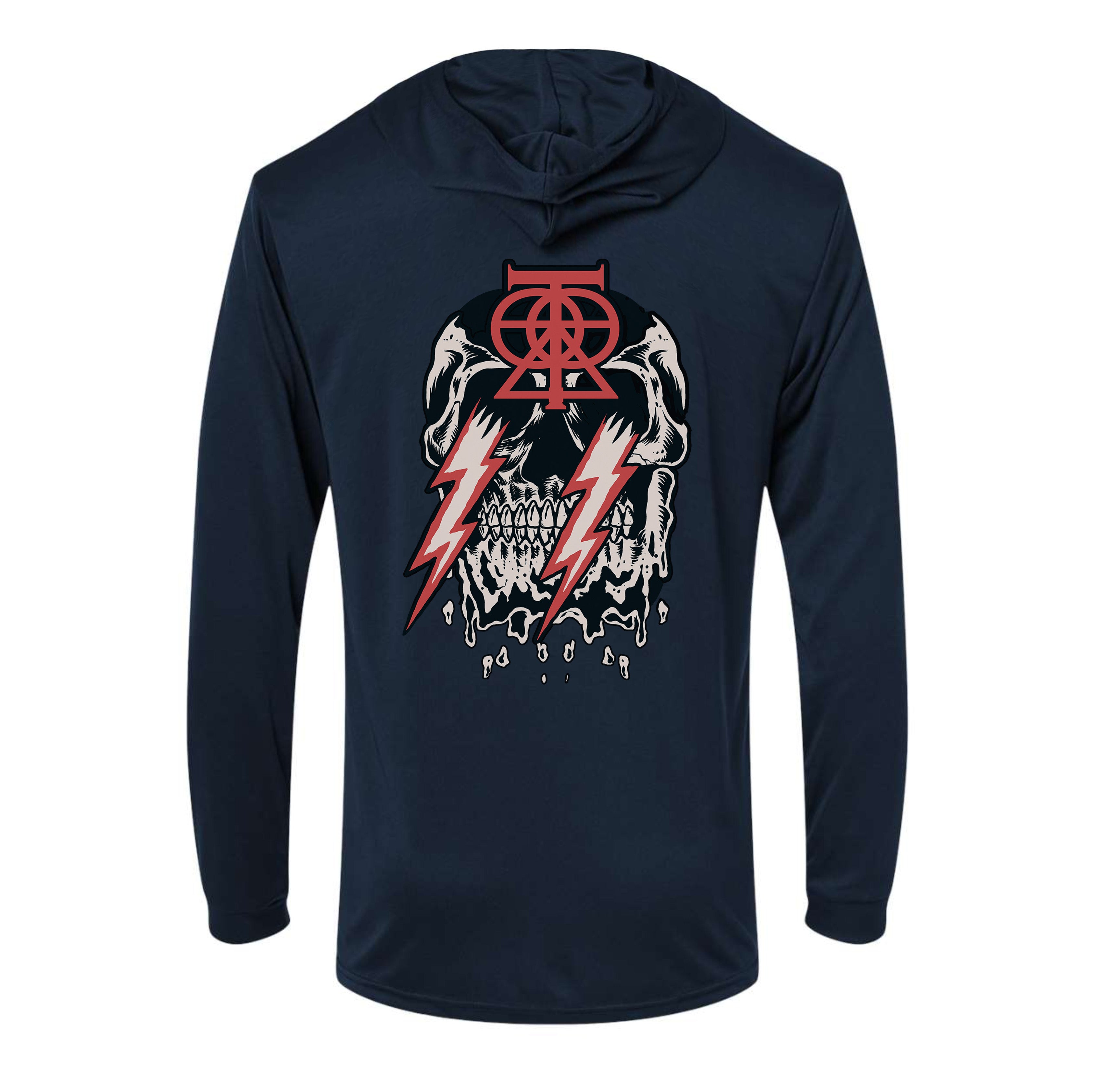 OG Ootzz Skull Performance Hooded Long Sleeve