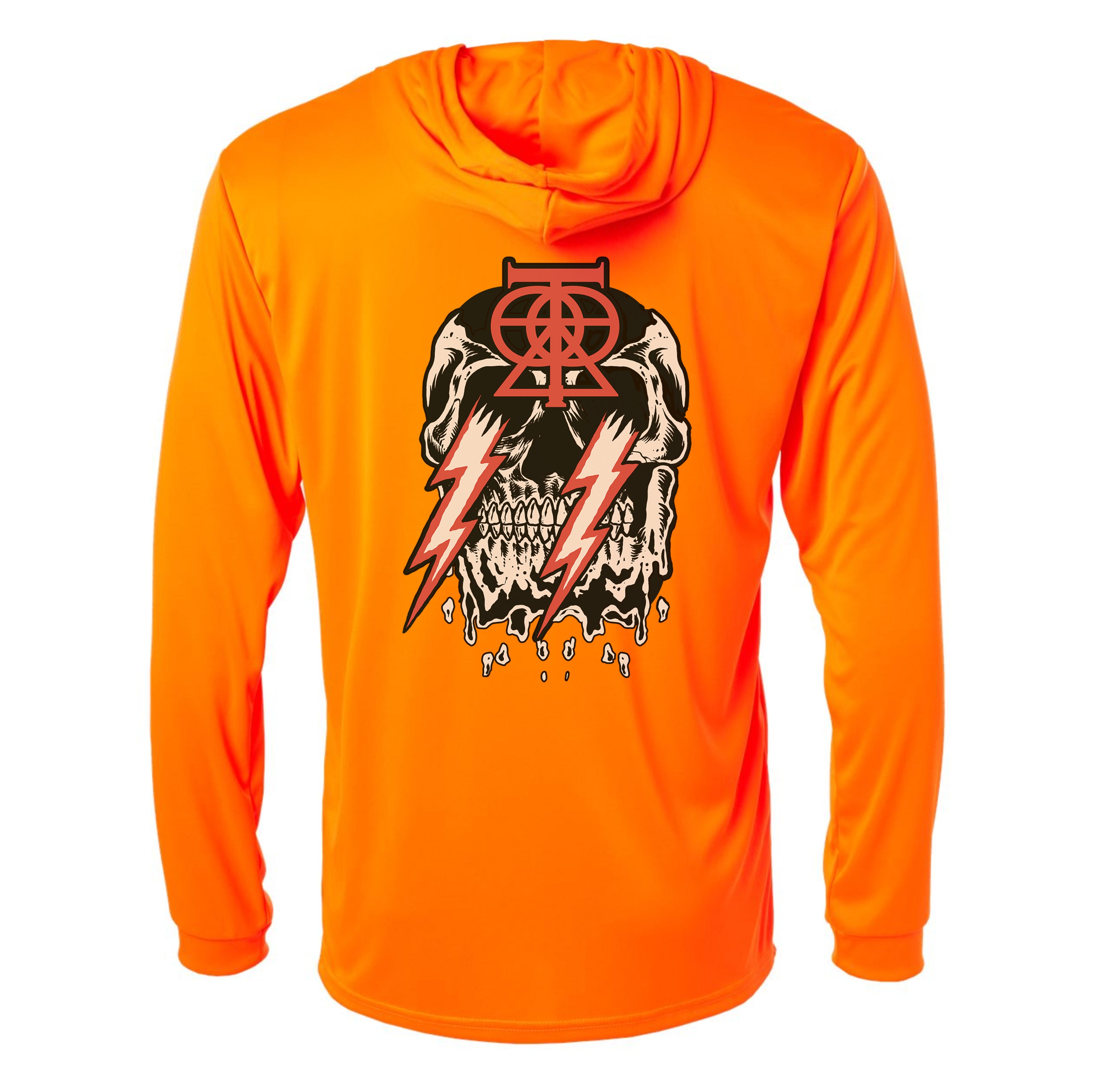OG Ootzz Skull Performance Hooded Long Sleeve